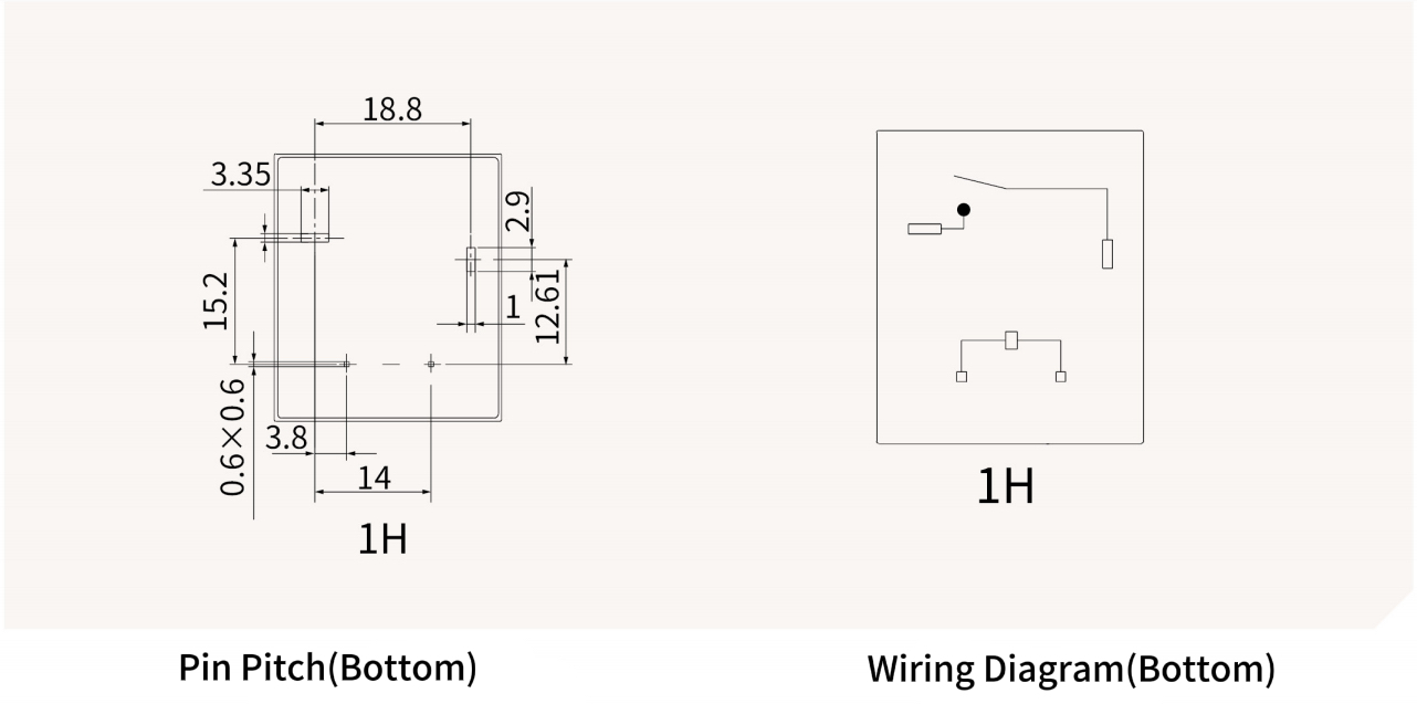Rel&eacute; de contacto de transferencia RoHS antiflujo 80A