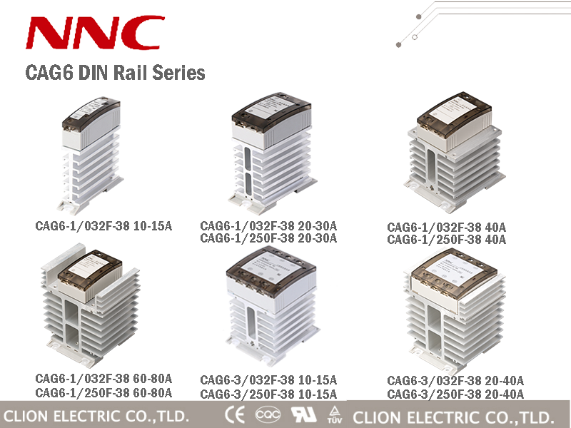 CAG6-3 10-15A Rel&eacute; de estado s&oacute;lido