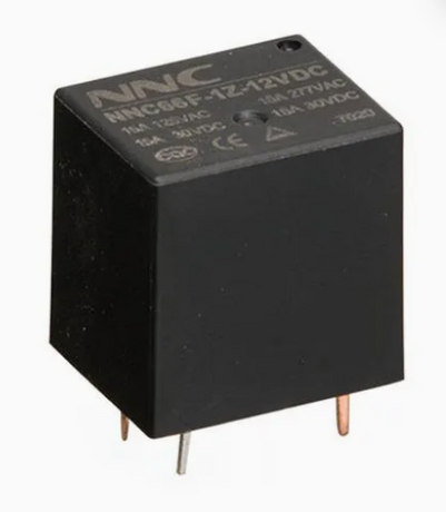 Relé PCB de alta fiabilidad electromagnético NNC66F (22F) con 4 o 5 pines