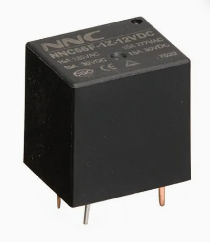Relé PCB de alta fiabilidad electromagnético NNC66F (22F) con 4 o 5 pines