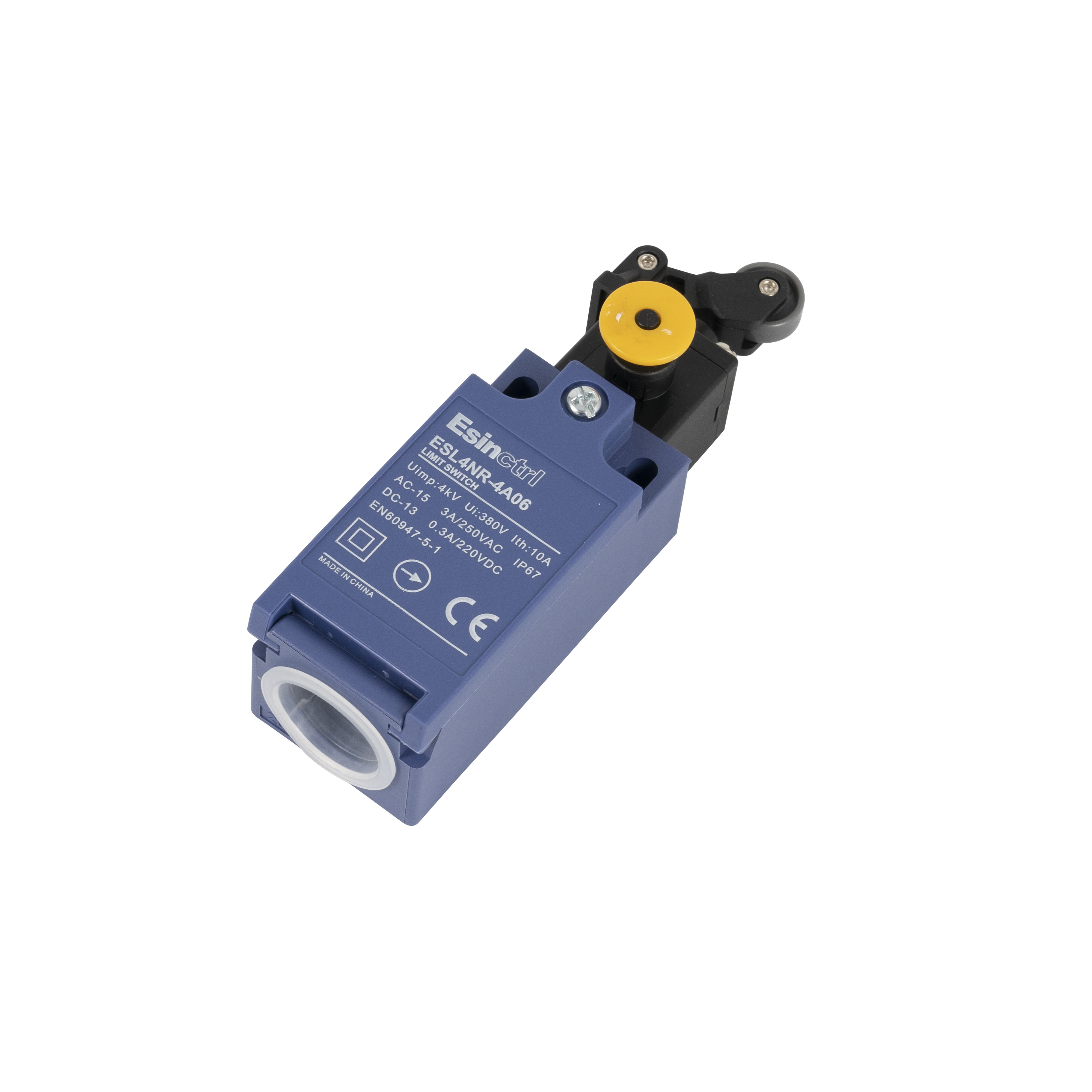 Seguridad de reinscripción con un interruptor de límite de carga alto de 250 VAC