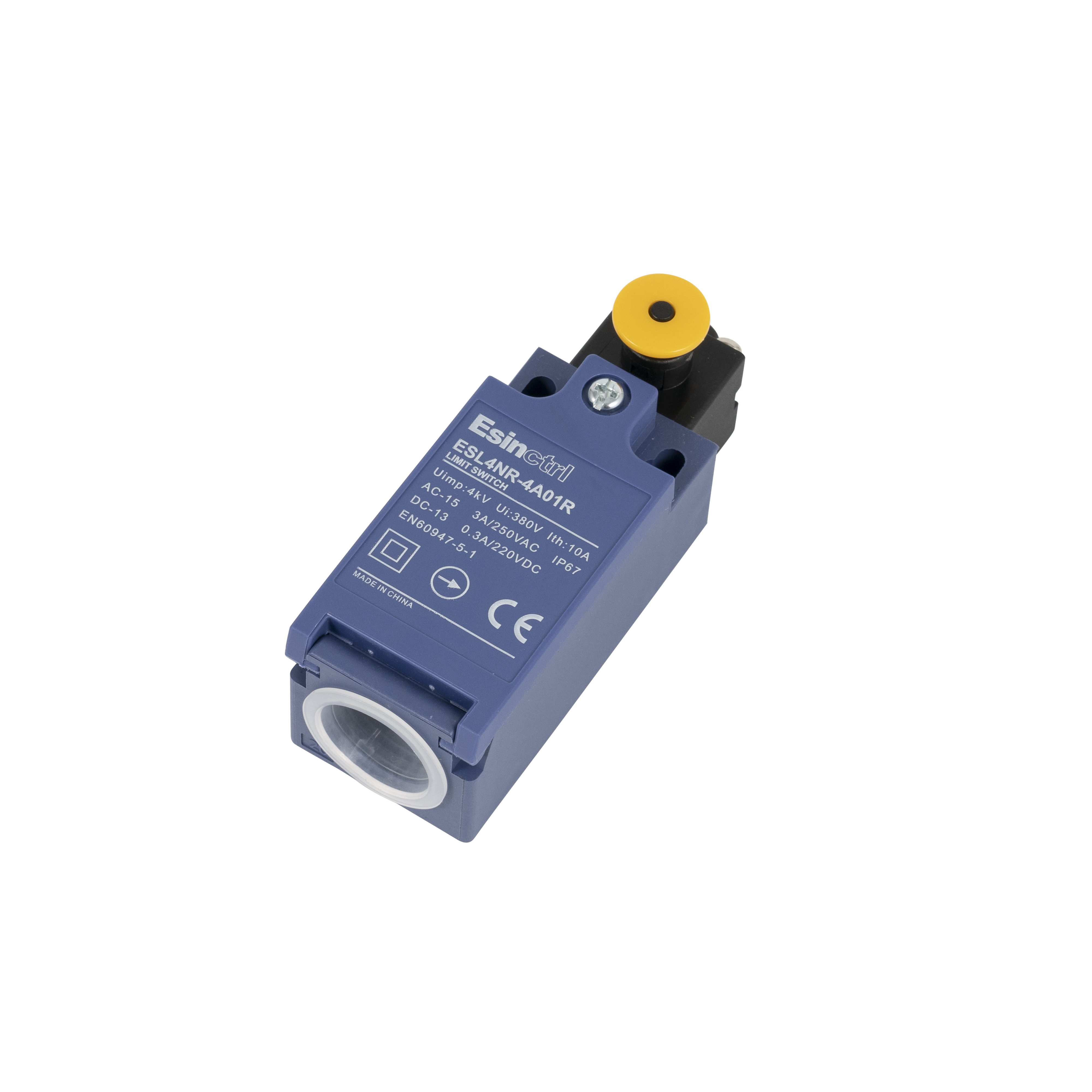 Seguridad de reinscripción con un interruptor de límite de carga alto de 250 VAC